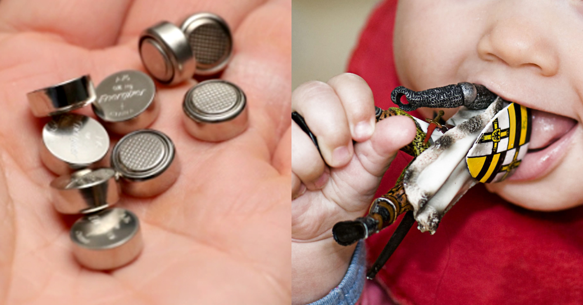 đồ vật nguy hiểm cho trẻ