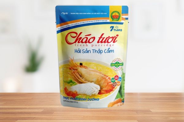 Cháo ăn dặm cho bé 6 tháng