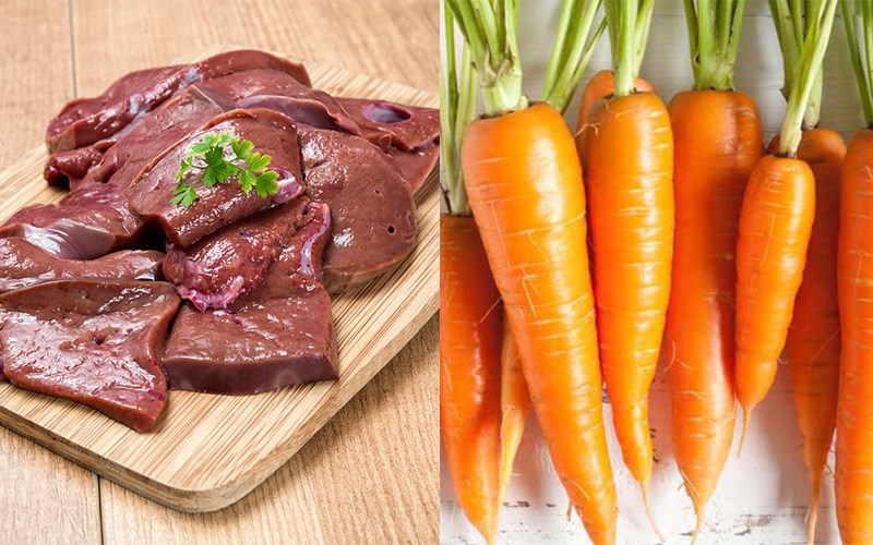 Gan động vật kỵ cà rốt