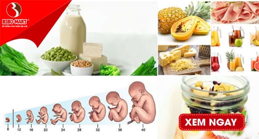 Chế độ dinh dưỡng ở tuần 29-34