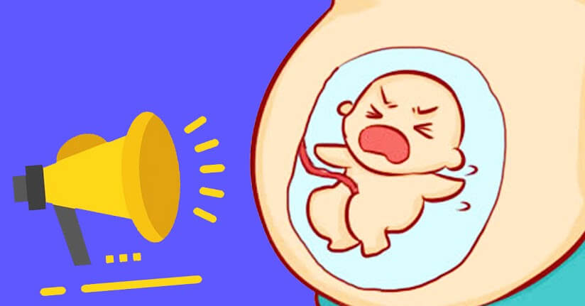 Bé khó chịu khi có tiếng ồn lớn