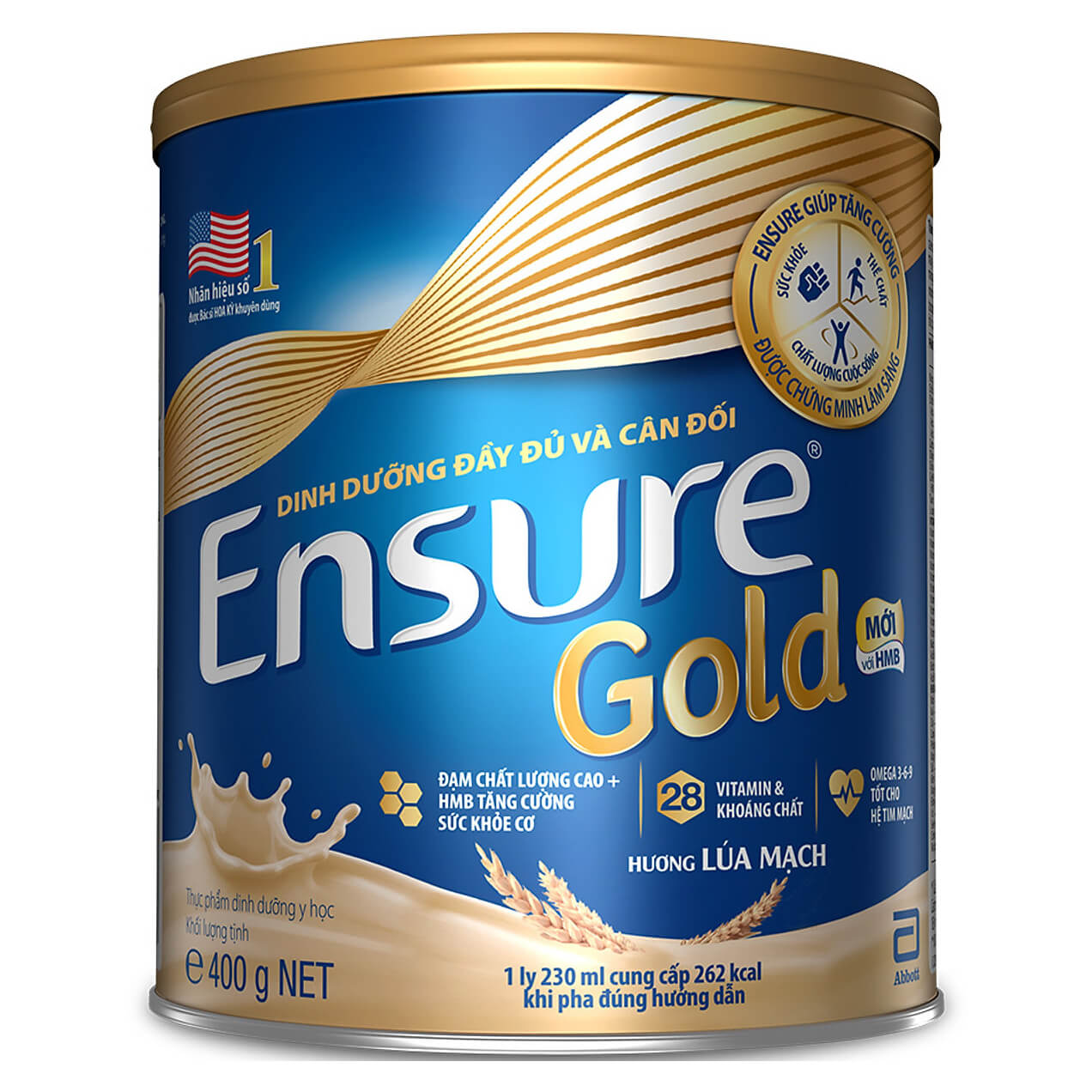 Sữa Ensure Gold hương lúa mạch
