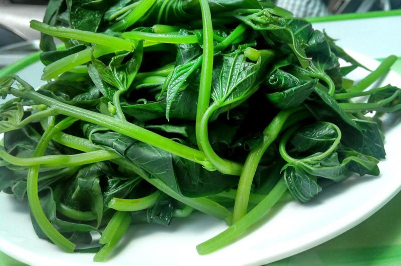 thói quen luộc rau