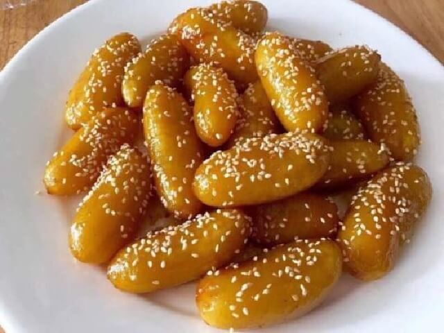 Chuối ngào đường dẻo dẻo ngọt thơm ngon