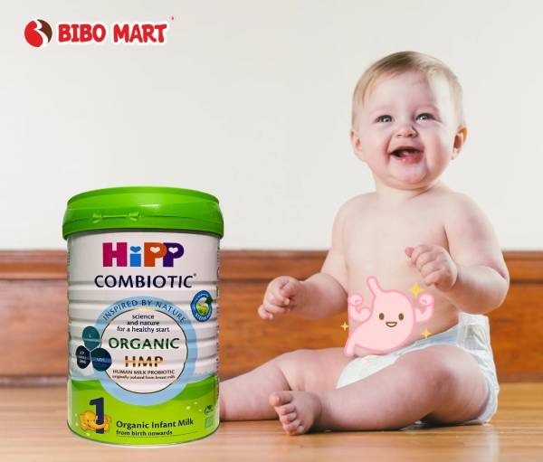 Sữa HiPP giúp hệ tiêu hóa của bé khỏe mạnh hơn