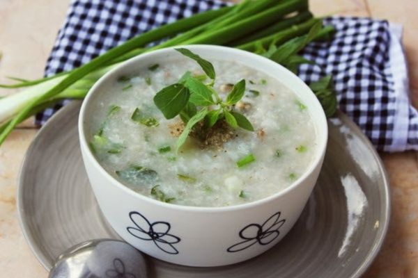 Cháo ăn dặm trong mùa lạnh