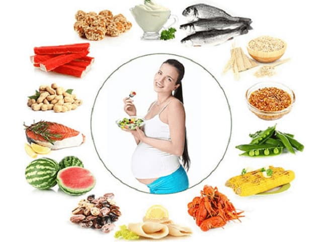 Nên chú ý đến chế độ dinh dưỡng đối với bà bầu