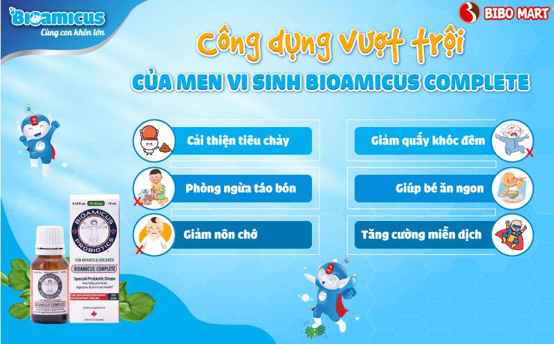 Men vi sinh 10 chủng BioAmicus Complete