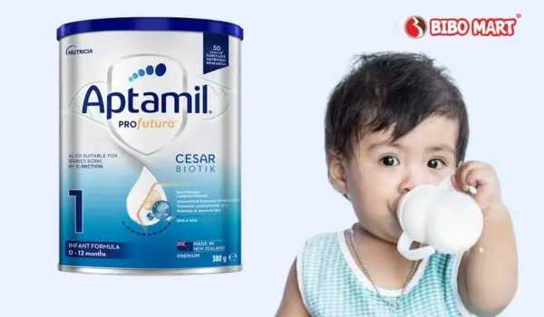 Ba mẹ có thể lựa chọn Aptamil Profutura cho trẻ dưới 1 tuổi
