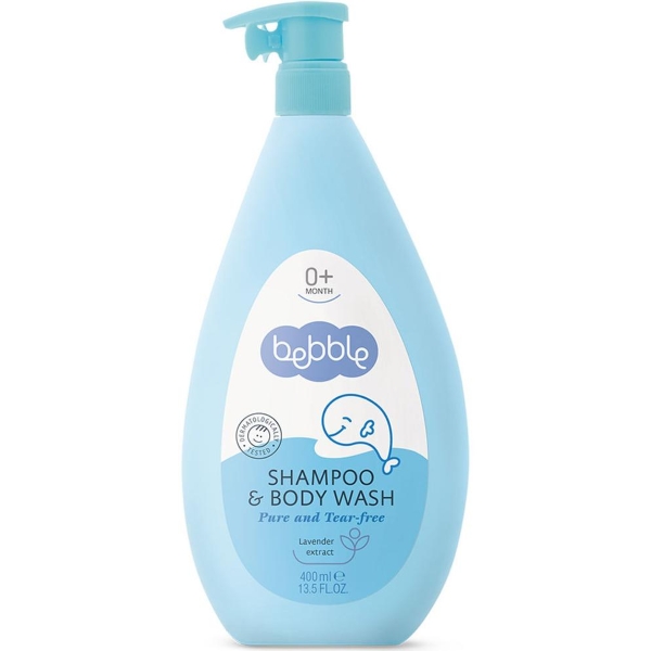 Sữa tắm sơ sinh Bebble Shampoo and Body Wash hương oải hương dịu nhẹ