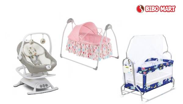 Có đa dạng các loại nôi điện cho bé tại BiBo Mart