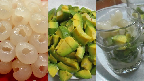 Bé ăn bơ, nhãn dầm sữa