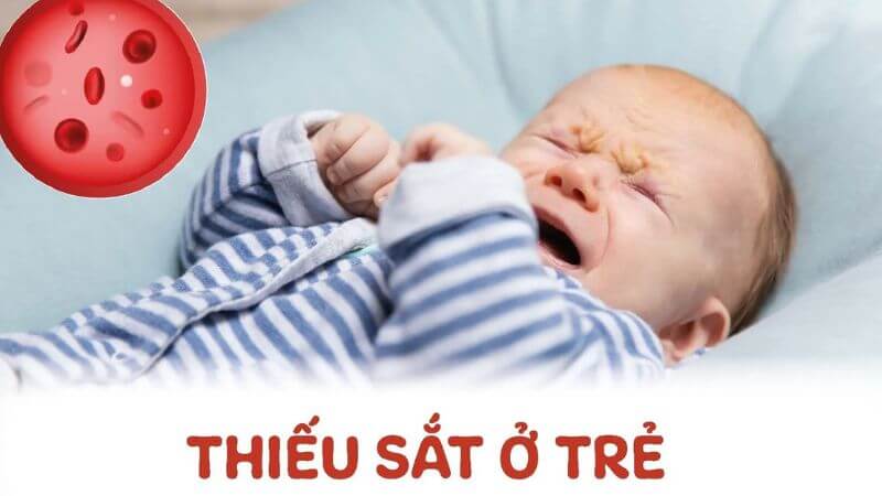 Dấu hiệu nhận biết bé thiếu sắt cho mẹ Dấu hiệu nhận biết bé thiếu sắt cho mẹ