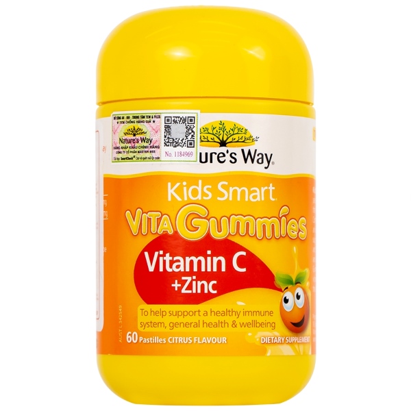 Kẹo Vitamin C cho bé - Kids Smart Vita Gummies