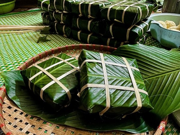 Bánh chưng - biểu tượng ẩm thực truyền thống ngày Tết của người Việt