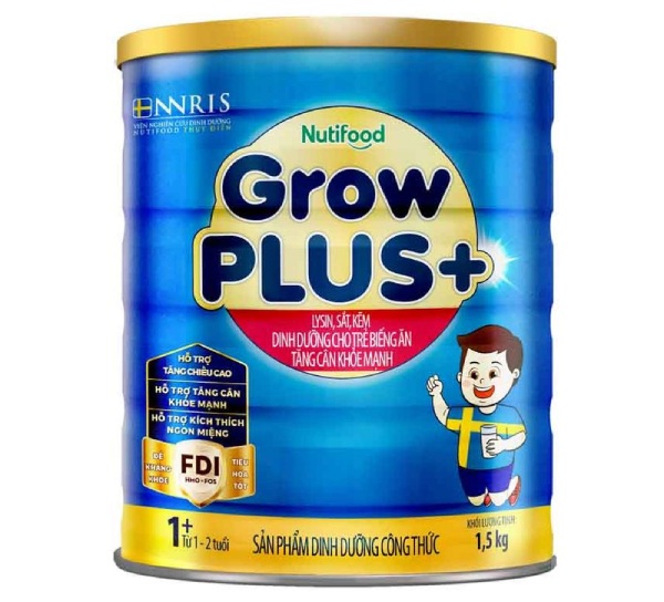 Chọn sữa Grow Plus+ giúp con yêu tăng cân khỏe mạnh