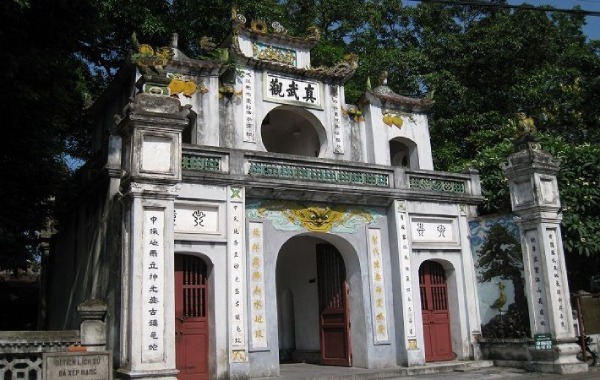 Đền Quán Thánh là nơi bảo vệ thành Thăng Long xưa
