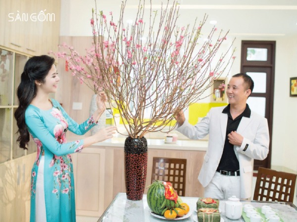 Mẹo chọn cành đào khoẻ mạnh, nhiều nụ