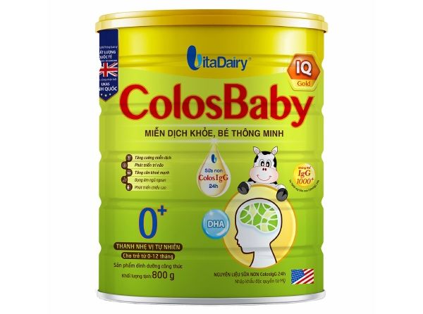 ColosBaby - Lựa chọn sữa cho trẻ biếng ăn