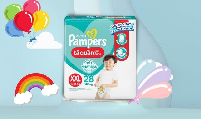Pampers tã quần số 1 Nhật Bản Pampers tã quần số 1 Nhật Bản