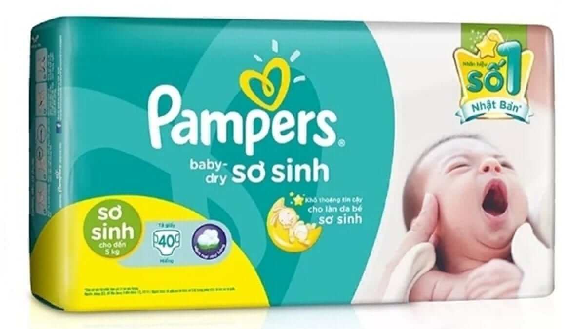 Bỉm Pampers sơ sinh