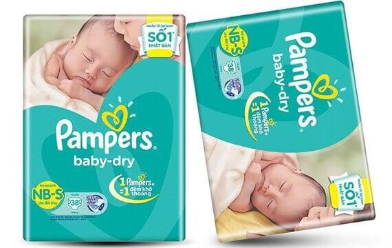 Giới thiệu về bỉm Pampers