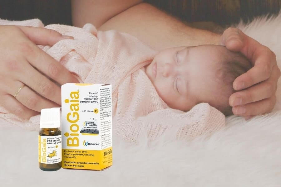 Dùng biogaia cho trẻ sơ sinh