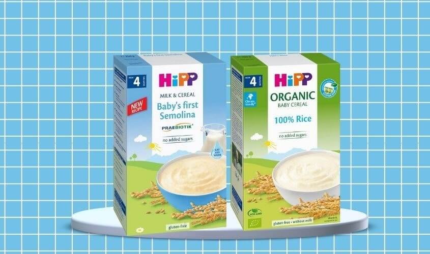 Bột ăn dặm HiPP cho con yêu