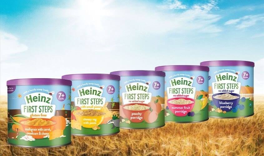 Bột ăn dặm cho bé Heinz