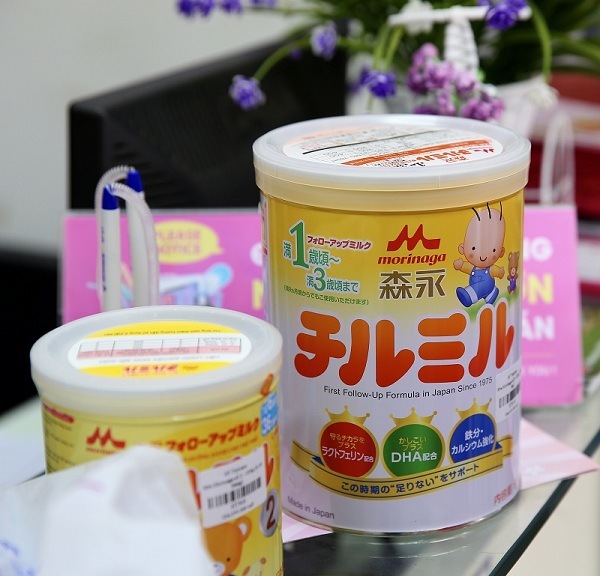 Sữa Morinaga nhập khẩu