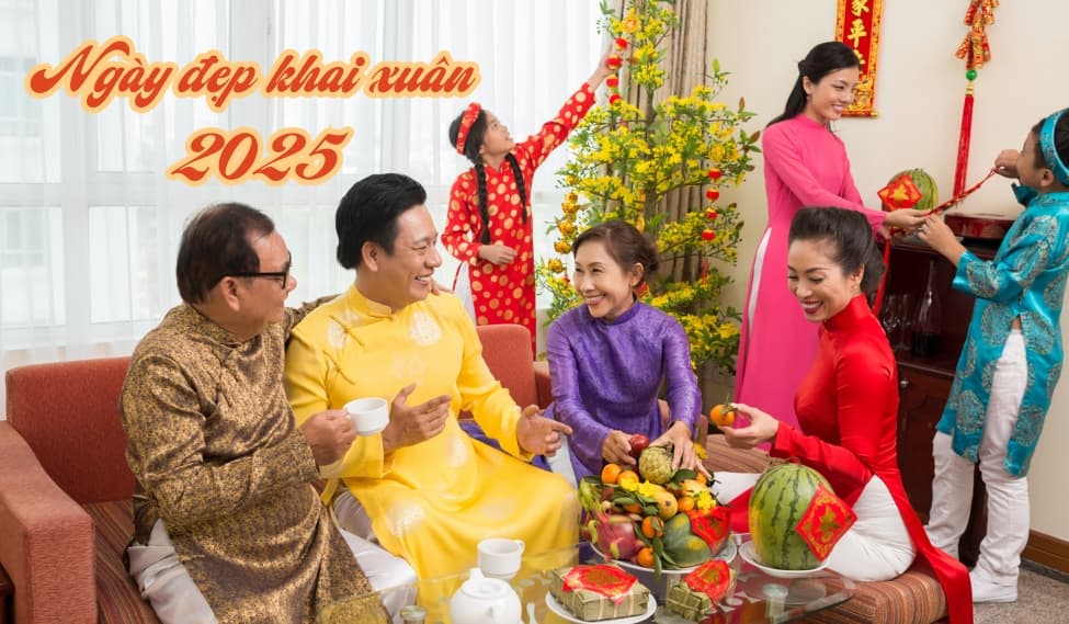 Xem ngày đẹp khai xuân Ất Tỵ 2025 giúp tăng vượng khí, tài lộc
