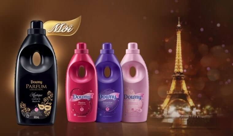 Các dòng sản phẩm nước xả Downy