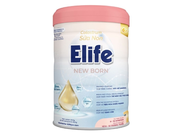Sữa non cho bé sơ sinh Elife Newborn tốt nhất