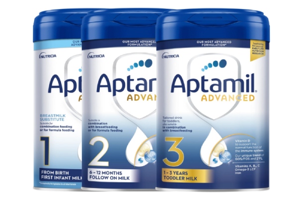 Sữa Aptamil Anh số 1, 2, 3