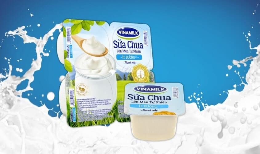 Tổng hợp các loại sữa chua Vinamilk