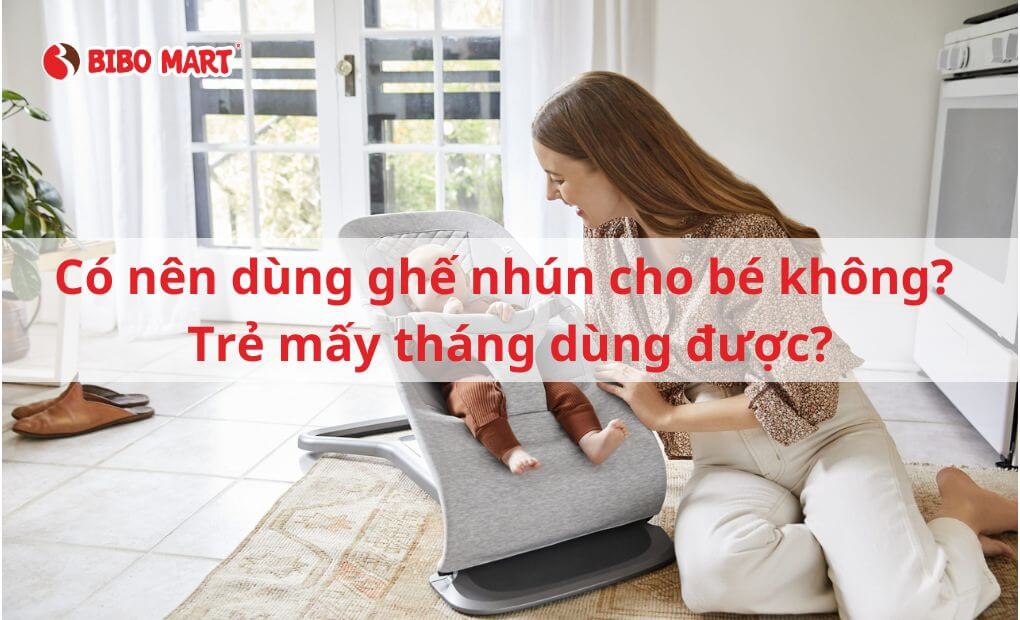 Có nên dùng ghế nhún cho bé không