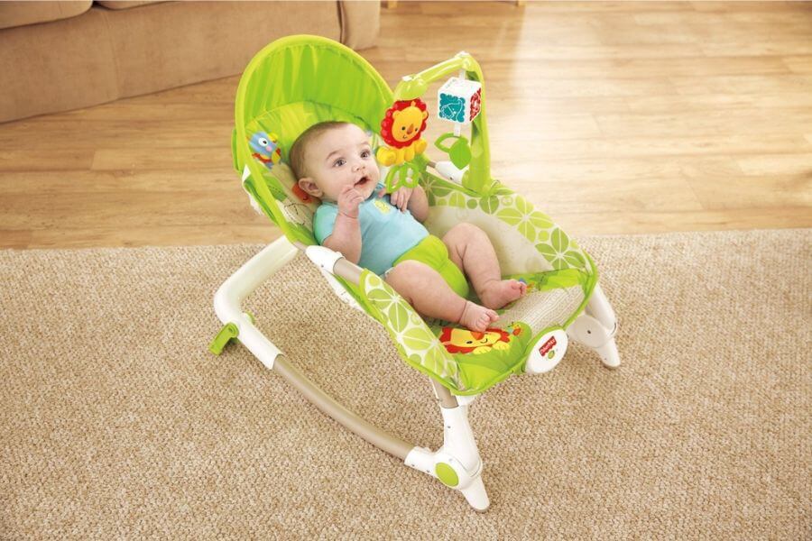 Ghế rung nhún cho trẻ sơ sinh Fisher Price