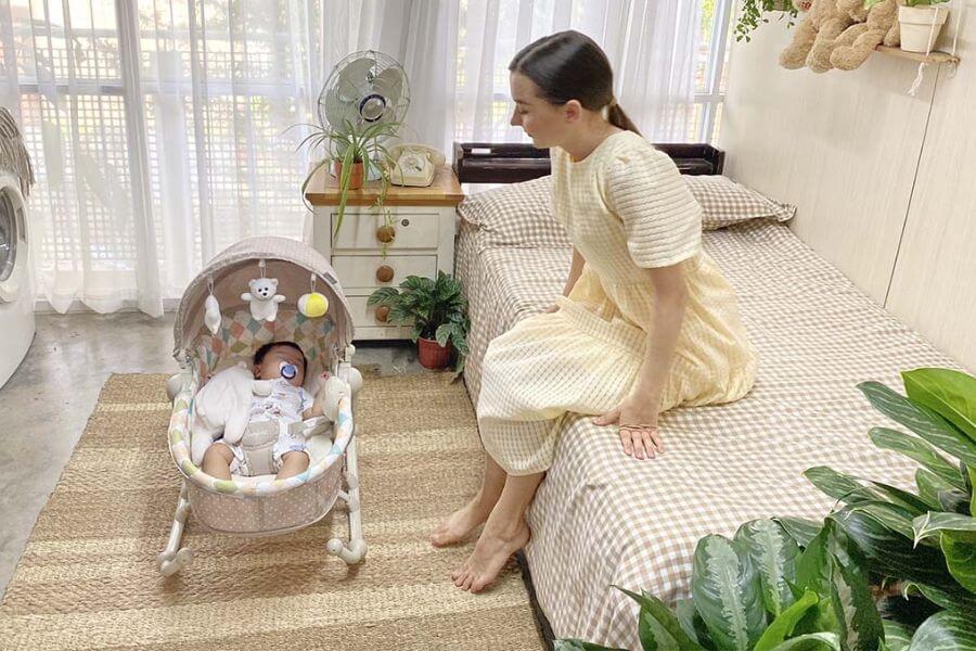Lưu ý khi sử dụng ghế rung cho bé nằm ngủ