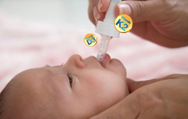 Vitamin D3 K2 hỗ trợ bé yêu phát triển trí não vượt trội