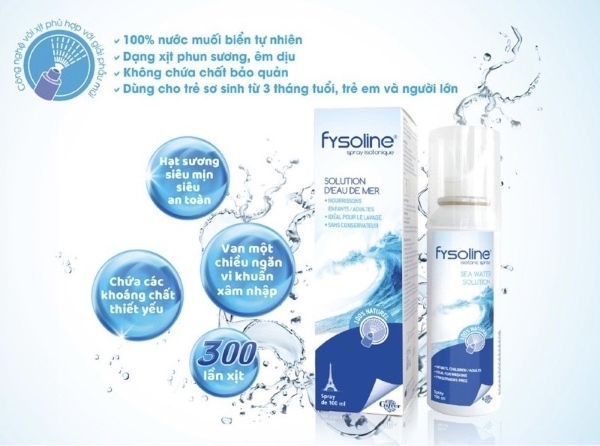 Nước muối sinh lý từ thương hiệu Gifrer Barberat