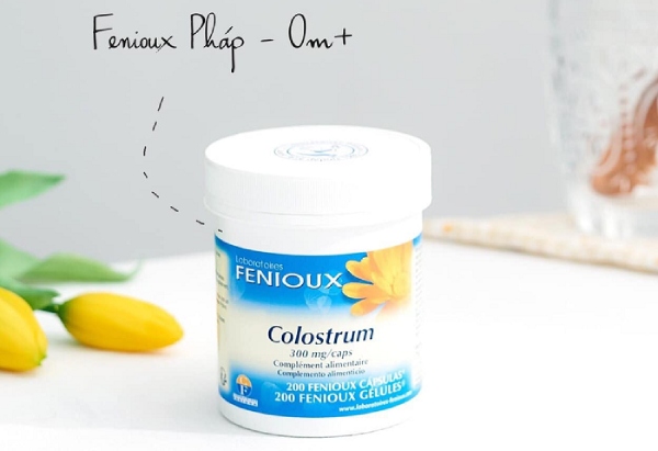 Sữa non Colostrum cho bé yêu