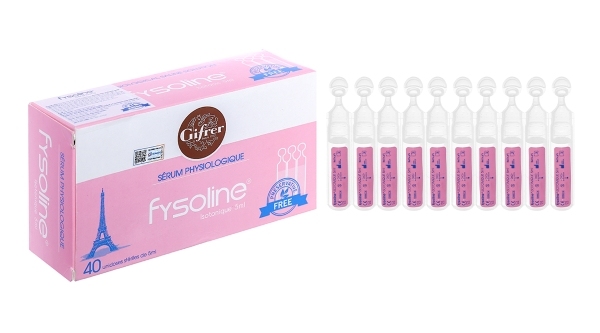 Nước muối Fysoline hồng