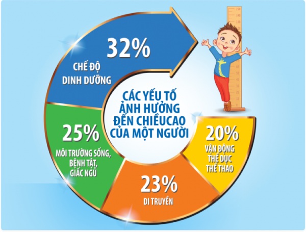 Các yếu tố ảnh hưởng thể trạng của bé