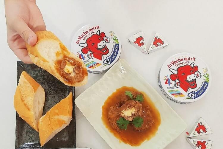 Mẹ kết hợp phô mai với các thực phẩm khác cho bé
