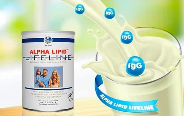 Alpha Lipid giàu dinh dưỡng, kháng thể và các vitamin