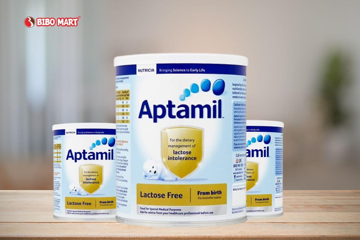 Giới thiệu về dòng sữa Aptamil Lactose Free Anh