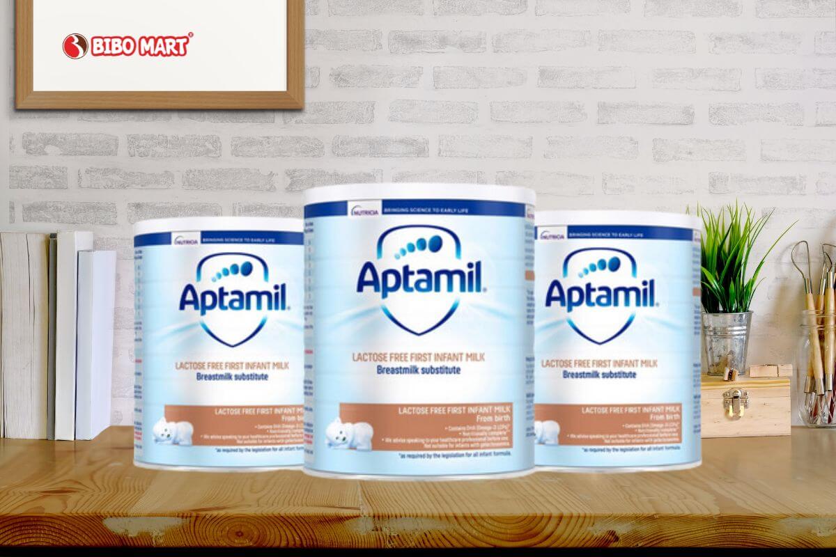 Sữa Aptamil Lactose Free có nhiều công dụng với trẻ từ 0 đến 12 tháng tuổi