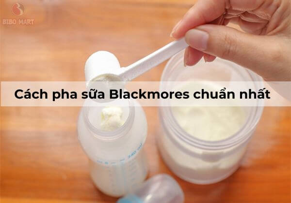 Cách pha theo đúng nhà sản xuất