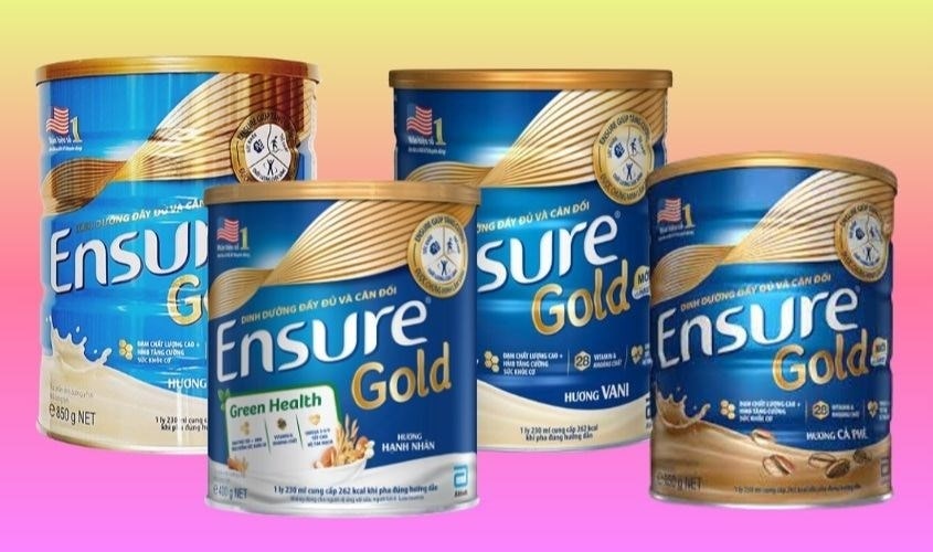Sữa hạt Ensure Gold cung cấp giải pháp dinh dưỡng toàn diện