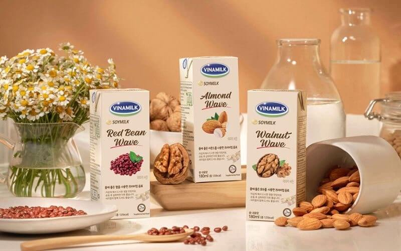 Sữa hạt dinh dưỡng giàu chất xơ, vitamin, khoáng chất và ít calo